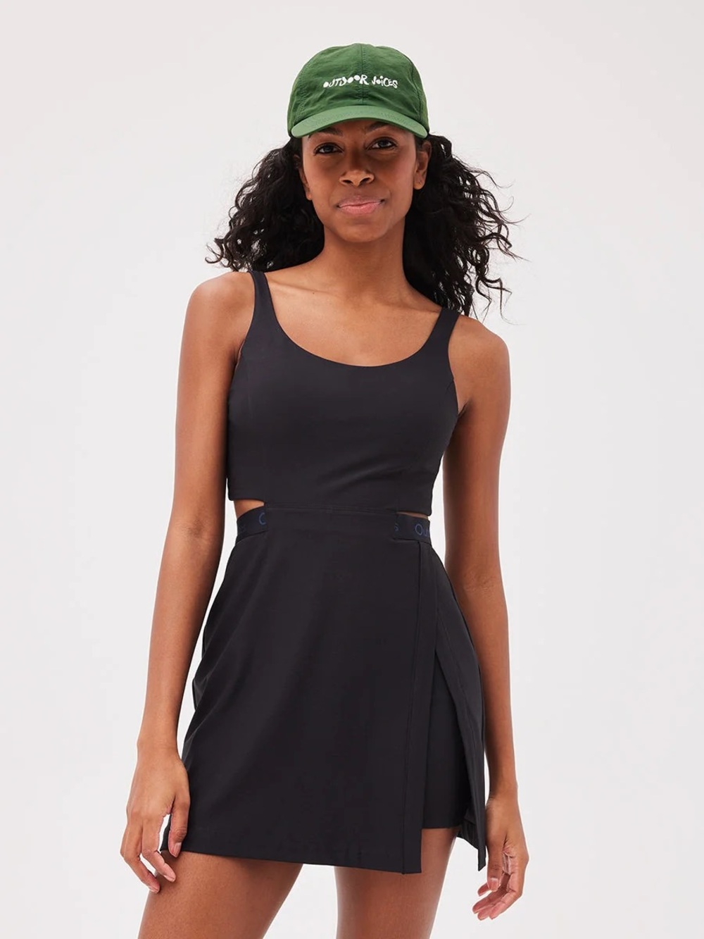 Outdoor Voices Black Court Dress
